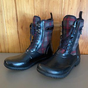 BOGS Waterproof Rubber Shoes Boots - Women's Size 8